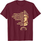 I am Practicing Mindfulness Compassion So Don't Piss Me Off T-Shirt - T-Shirt | Maroon