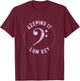 Bass Clef Keeping It Low Key Musician Music T-Shirt - T-Shirt | Maroon