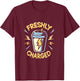 Freshly Charged awake coffee caffeine energised buzz T-Shirt - T-Shirt | Maroon