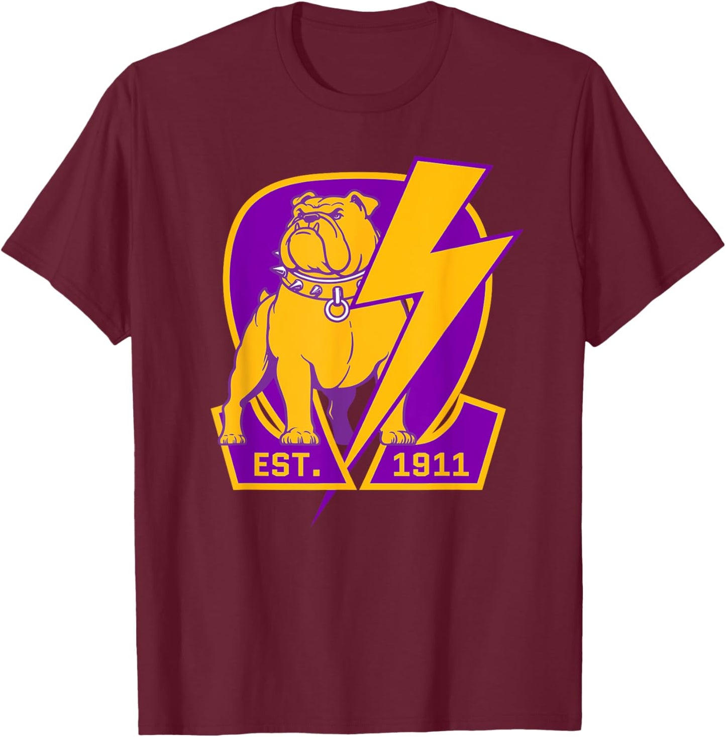 Omega Psi Phi Fraternity, Omega Psi Phi Ques Bulldog Men Women T-Shirt - T-Shirt | Maroon