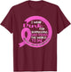 I Wear Pink For Someone Breast Cancer Pink Ribbon T-Shirt - T-Shirt | Maroon