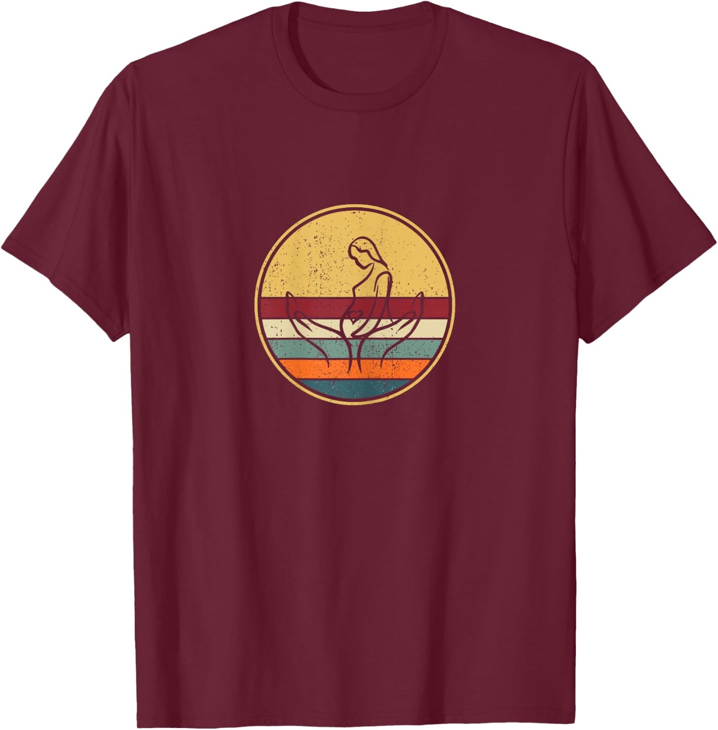 Midwife Obstetrician Doula Pregnant - Midwife T-Shirt - T-Shirt | Maroon