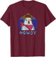 Aesthetic Howdy Funny Cute Blue Quaker Parrot Monk Parakeet T-Shirt - T-Shirt | Maroon