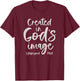 65 Year Old Christian Jesus and God 65th Birthday T-Shirt - T-Shirt | Maroon