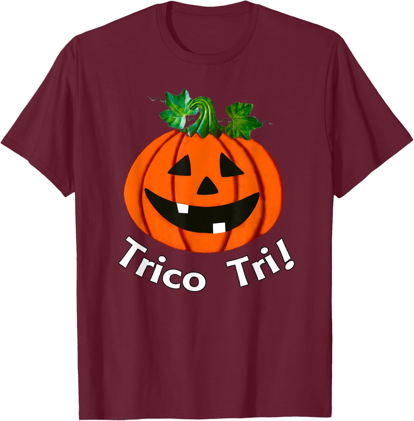 Trico Tri Halloween T-Shirt - T-Shirt | Maroon