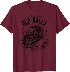 Vintage Motorcycle Birthday 's 40th Birthday 1983 T-Shirt - T-Shirt | Maroon