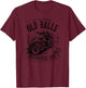 Vintage Motorcycle Birthday 's 40th Birthday 1983 T-Shirt - T-Shirt | Maroon