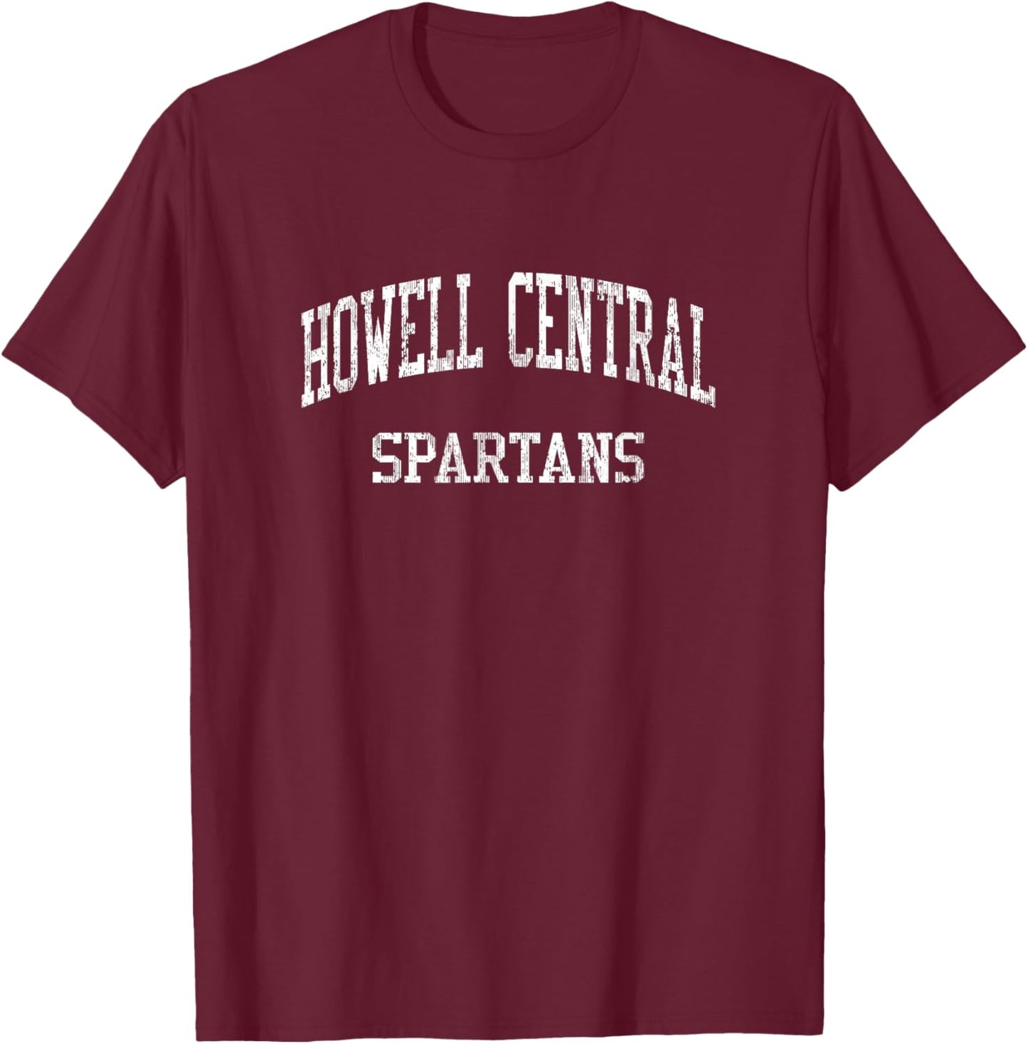 Howell Central High School HS St Charles MO Vintage Sports T-Shirt - T-Shirt | Maroon