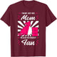 Barrel Racing Mom Cowboy Cowgirl Race Rodeo Mother's Day T-Shirt - T-Shirt | Maroon