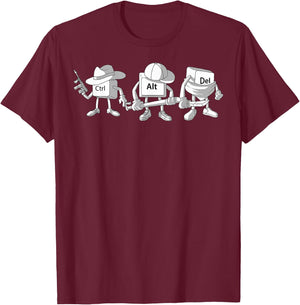 Developer Computer Science - Software Engineer Programmer T-Shirt - T-Shirt | Maroon