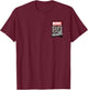 Marvel 80 Years Comic Book Titles Front and Back T-Shirt - T-Shirt | Maroon