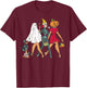 Halloween Witch Pin Up Retro Vintage Pumpkin Women T-Shirt - T-Shirt | Maroon