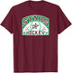Dallas Stars Glide Black Officially Licensed T-Shirt - T-Shirt | Maroon