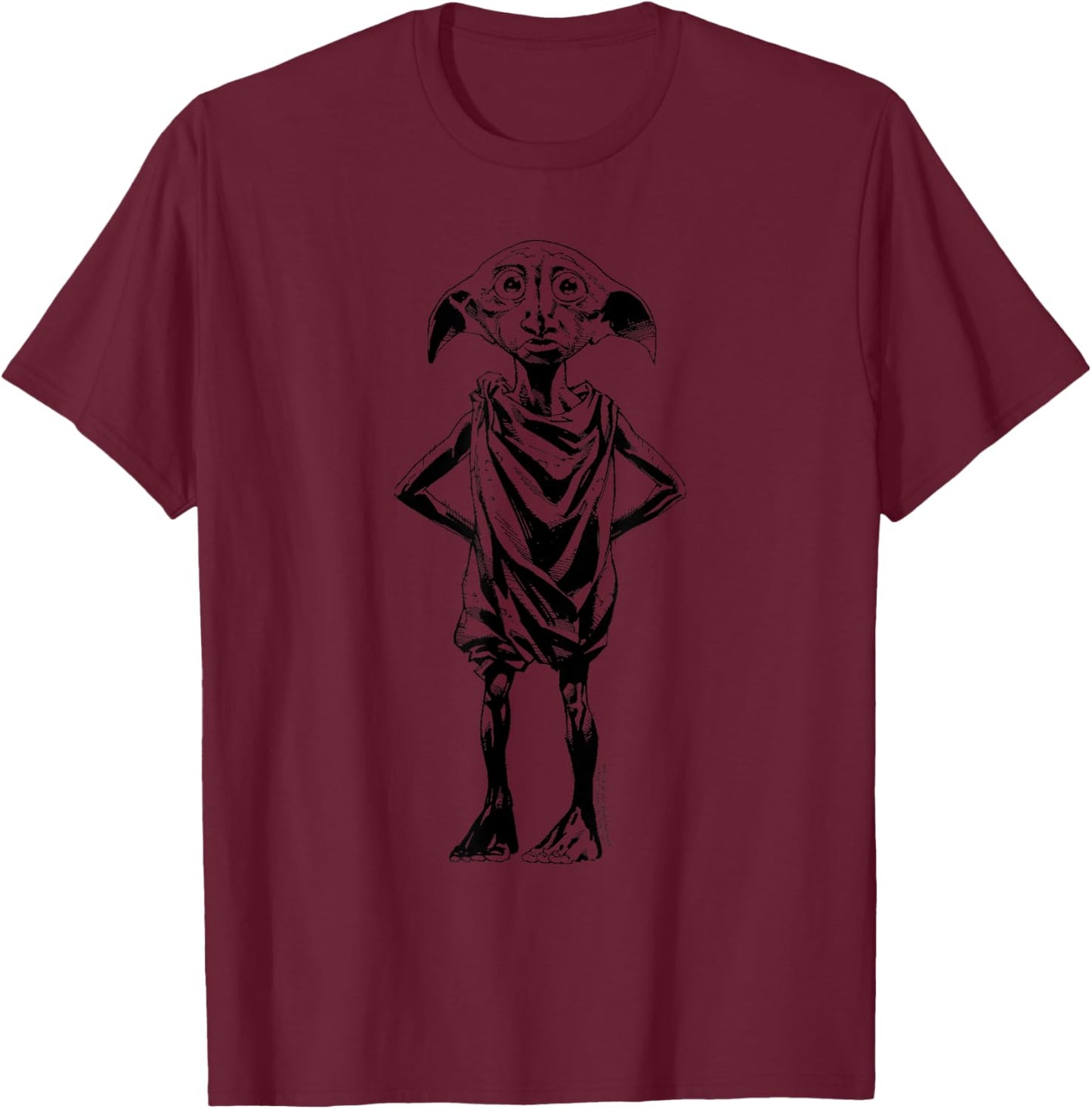 Harry Potter Dobby T-Shirt - T-Shirt | Maroon