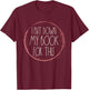 I Put My Book Down To Be Here Reading Bookworm Women Readers T-Shirt - T-Shirt | Maroon