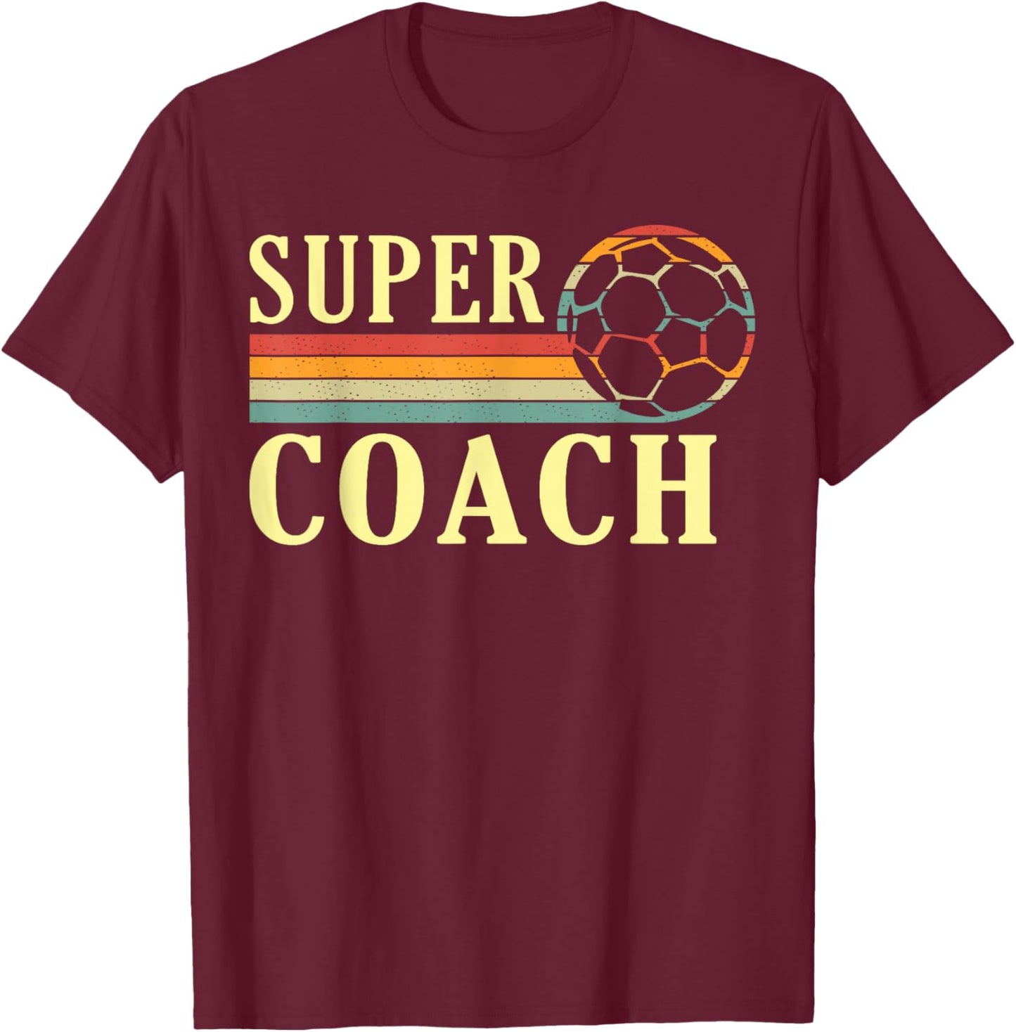 super coach Hand handball Handball France Funny T-Shirt - T-Shirt | Maroon