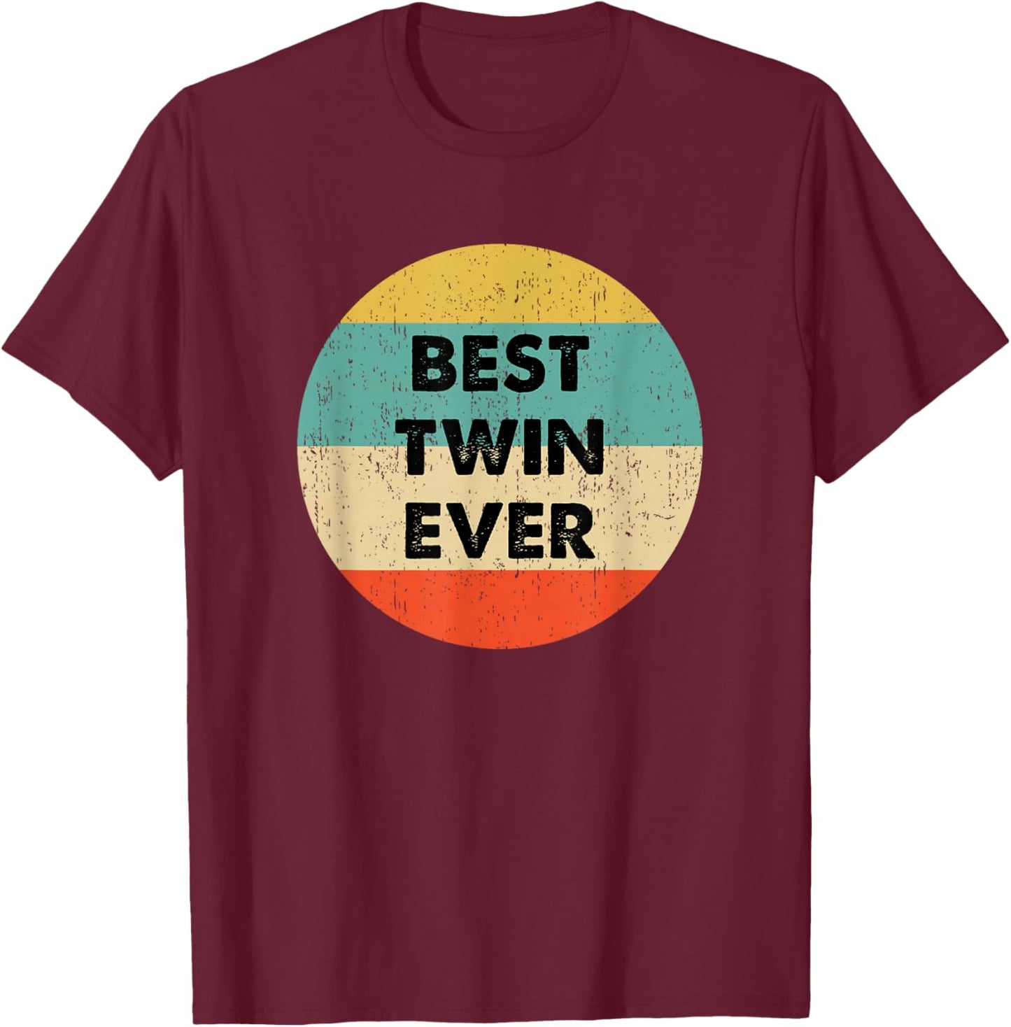 Twin T-Shirt - T-Shirt | Maroon
