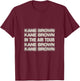 Kane Brown In The Air Tour T-Shirt - T-Shirt | Maroon