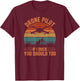 Drone Pilot If I Duck You Should Too, Quadcopter Drone Pilot T-Shirt - T-Shirt | Maroon
