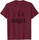 Alien: Romulus I'm A Hugger Graffiti Paint Black Logo T-Shirt - T-Shirt | Maroon