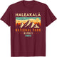 Haleakala Est 1961 Hawaii Vintage Retro National Park T-Shirt - T-Shirt | Maroon