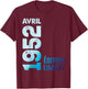 Édition Limitée Avril 1952 Cadeau D'anniversaire 1952 T-Shirt - T-Shirt | Maroon