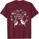 Easily Distracted by Birds Shirt Bird Lover Birder Gifts T-Shirt - T-Shirt | Maroon