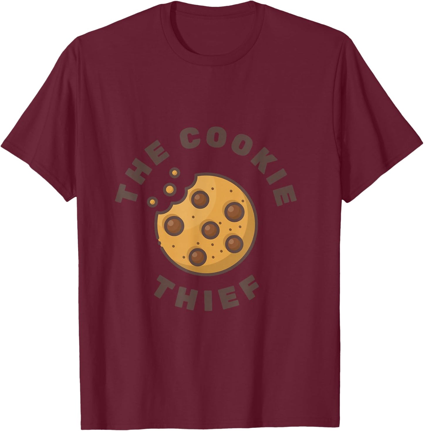 The Cookie Thief T-Shirt - T-Shirt | Maroon