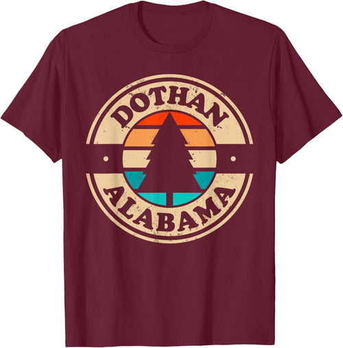 Dothan Alabama AL Vintage Graphic Retro 70s Souvenir 80s
