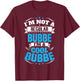 I'm Not a Regular Bubbe I'm a Cool Bubbe T-Shirt - T-Shirt | Maroon