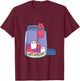 Cat Antidepressant Mental Health Kitten Doctor Pet Owner T-Shirt - T-Shirt | Maroon