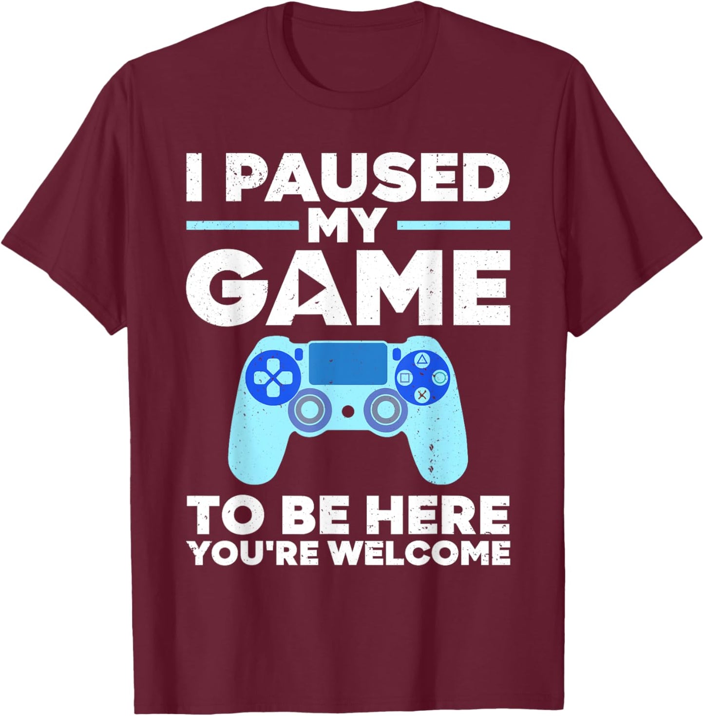 Cool Video Game Art Women Video Gamer Gaming Lover T-Shirt - T-Shirt | Maroon