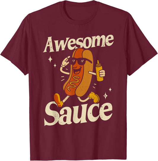 Glizzy Gobbler T-Shirt - T-Shirt | Maroon