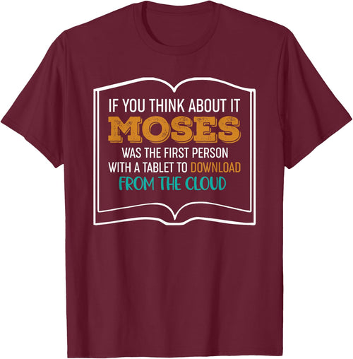 Moses Was The First Person With A Tablet Download From Cloud
