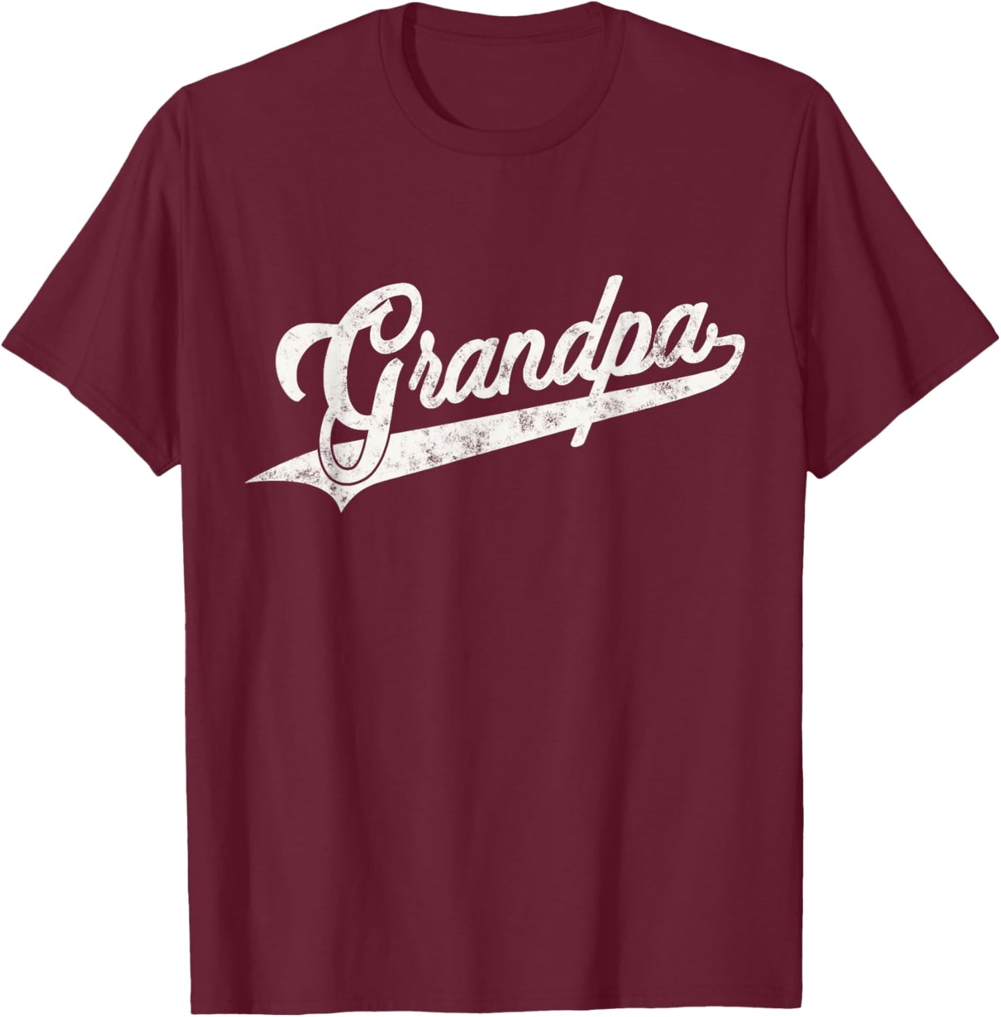 Grandpa Vintage Retro Style Father’s day For G-pa Grandpa T-Shirt - T-Shirt | Maroon