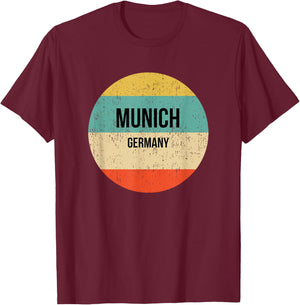 Munich Germany T-Shirt - T-Shirt | Maroon