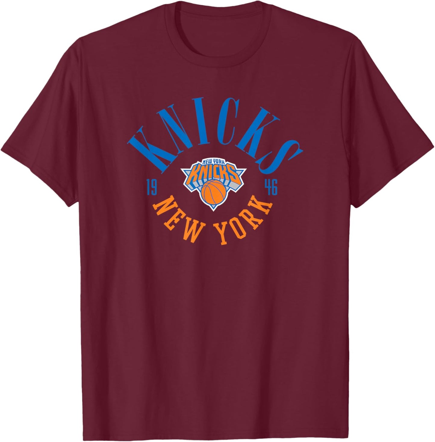 NBA Official New York Knicks Bandwidth T-Shirt - T-Shirt | Maroon