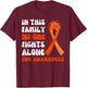 Functional Neurological Disorder Awareness FND Ribbon Family T-Shirt - T-Shirt | Maroon