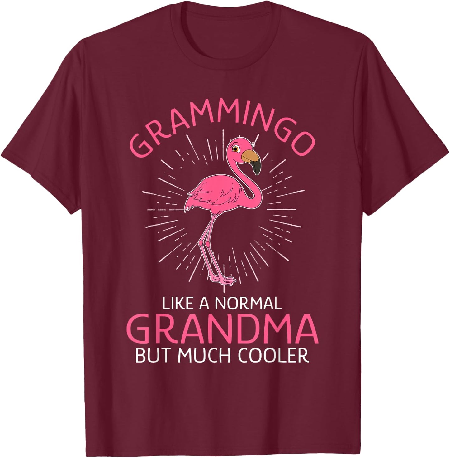Grammingo Like A Normal Grandma but much cooler Grammingo T-Shirt - T-Shirt | Maroon