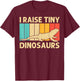 Funny Bearded Dragon Art Women Reptile Iguana Lizard T-Shirt - T-Shirt | Maroon