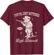 You've Just Buttered Your Last Biscuit Funny Vintage Opossum T-Shirt - T-Shirt | Maroon