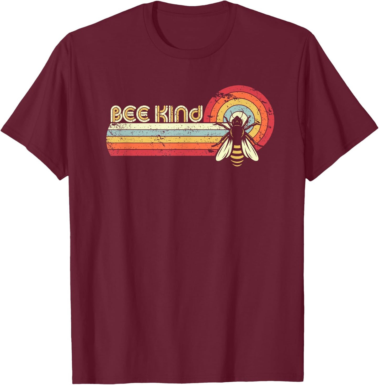Bee Child Shirt Vintage T-Shirt - T-Shirt | Maroon