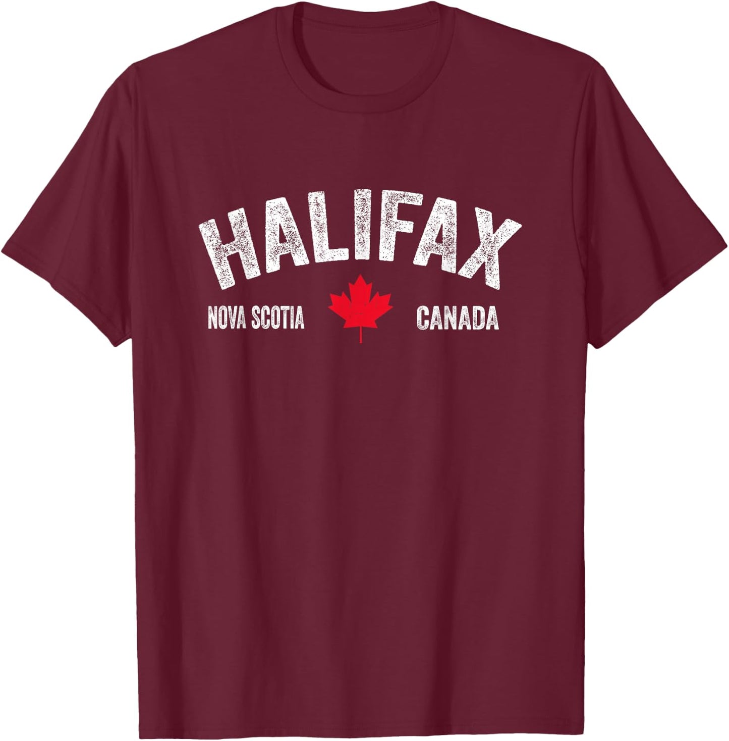 Halifax T-Shirt - T-Shirt | Maroon