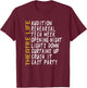 Theatre Gift Acting Thespian Play Director T-Shirt - T-Shirt | Maroon