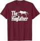The Hogfather Barbecue Chef Funny BBQ Grill Master T-Shirt - T-Shirt | Maroon
