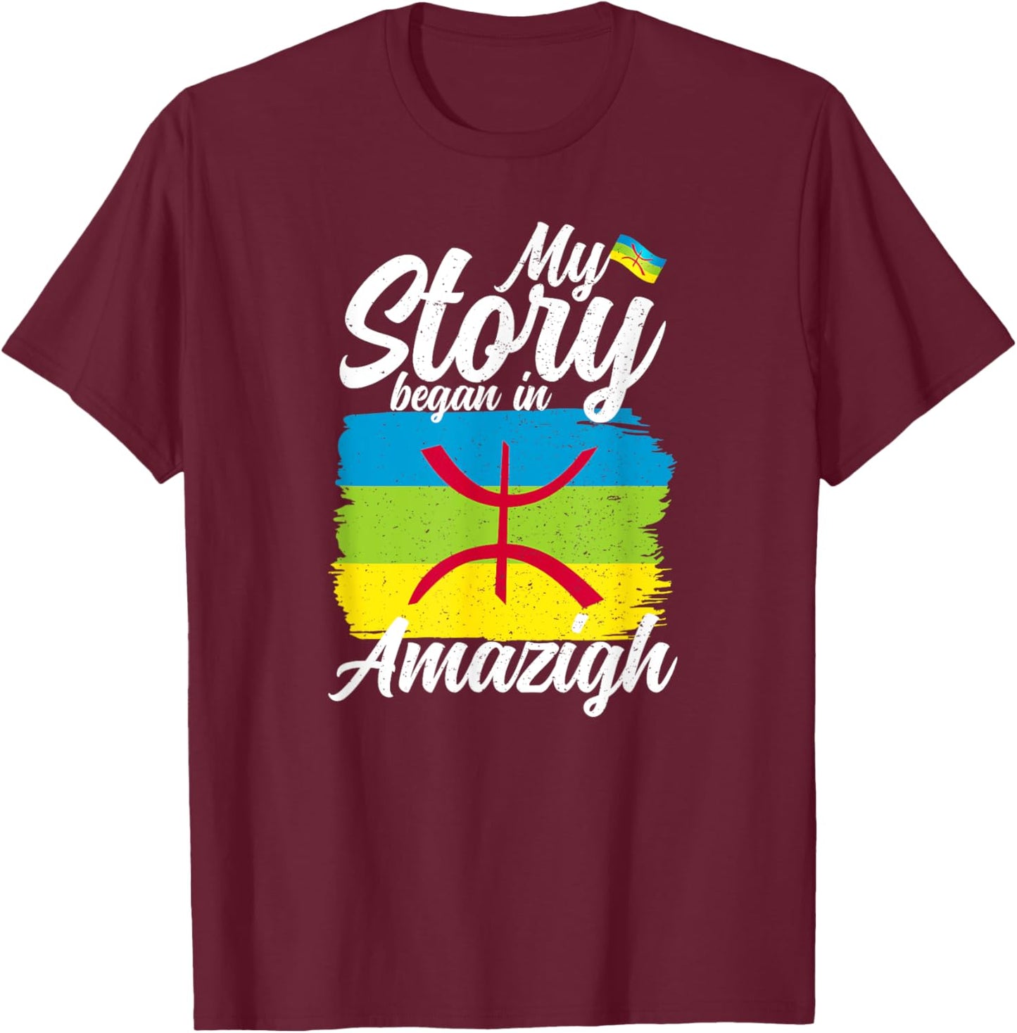 Amazigh T-Shirt - T-Shirt | Maroon