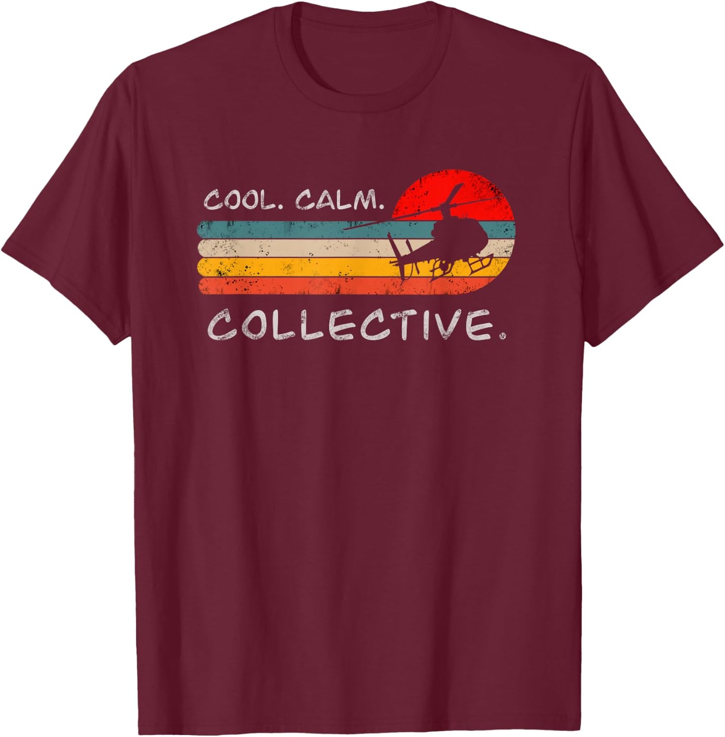 Cool Calm Collective T-Shirt - T-Shirt | Maroon