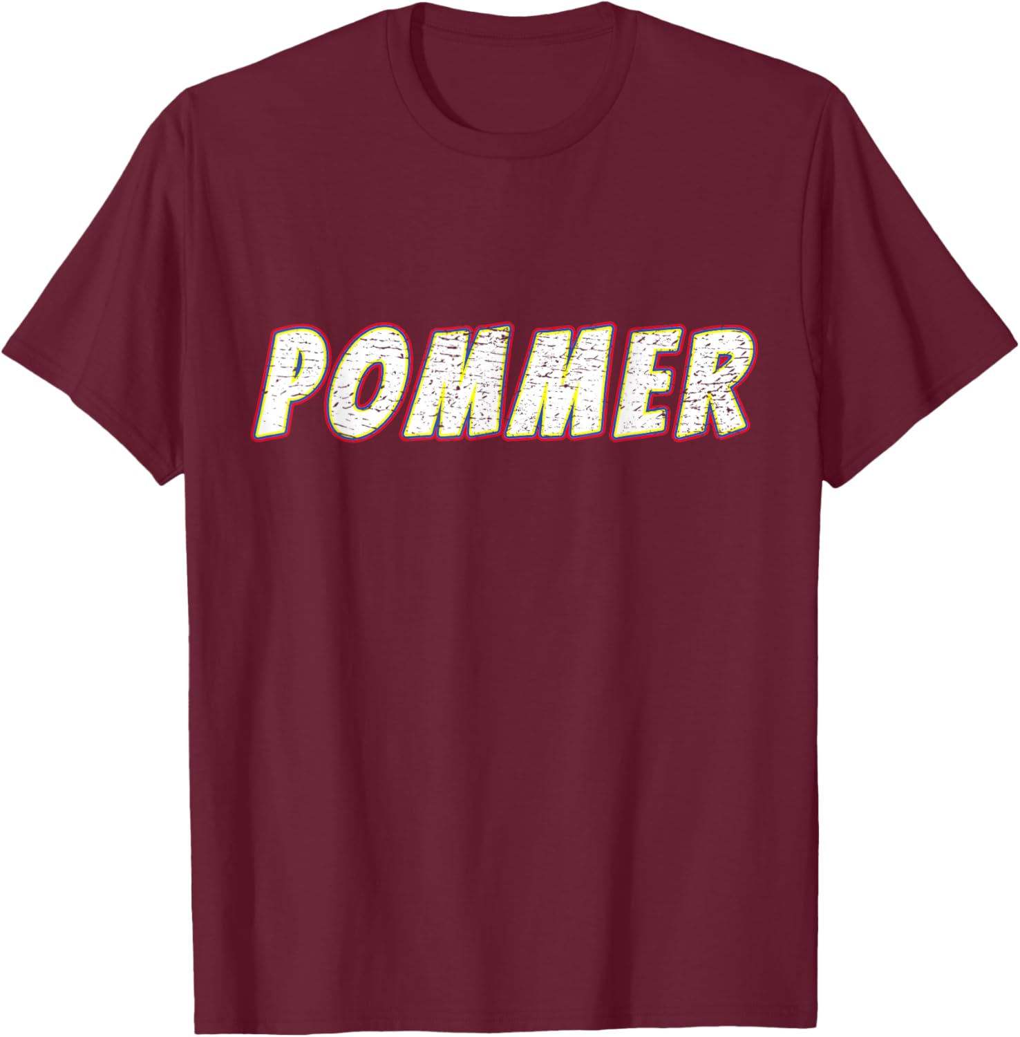 Pommer, Northern Germany, Pomeranian Pride, Proud Pomerania T-Shirt - T-Shirt | Maroon