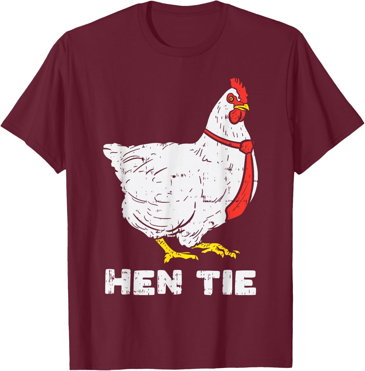 Hen Tie Funny Japanese Anime Pun Manga Joke Otaku Men Gift T-Shirt - T-Shirt | Maroon