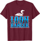 Loon ranger – Loon birding T-Shirt - T-Shirt | Maroon